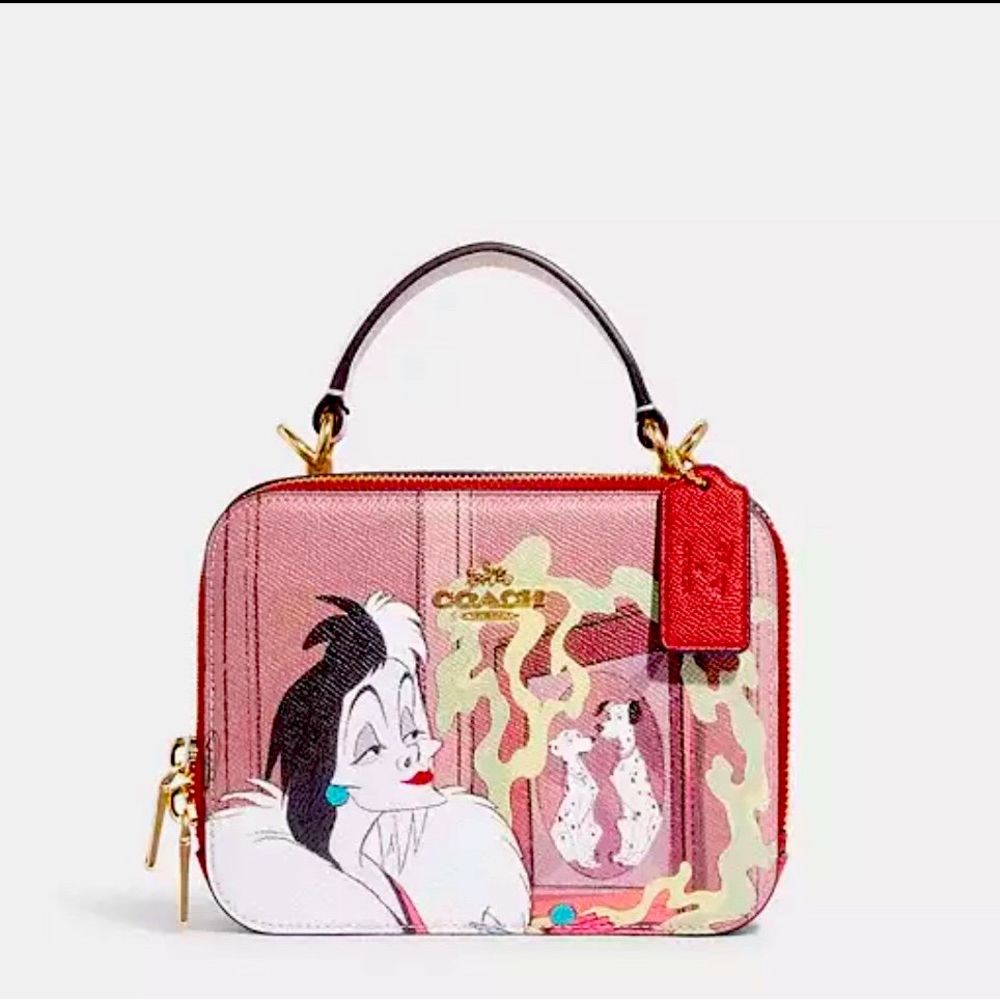 Coach Disney Villains Cruella Box Crossbody